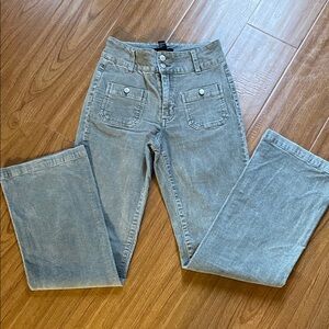 Corduroy boot cut pants